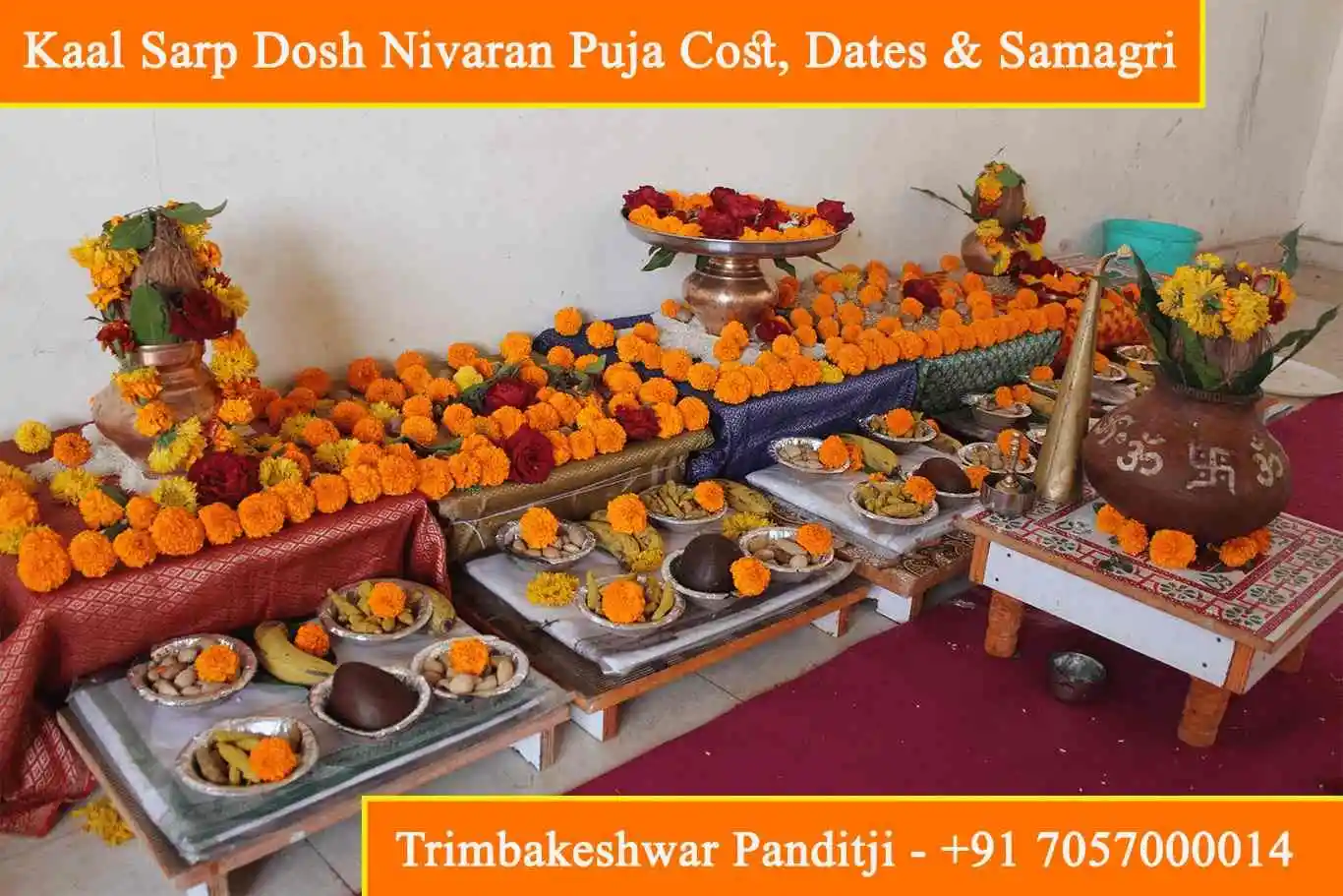 Kaal Sarp Dosh Nivaran Puja Cost, Dates, Muhurat, Remedies, Samagri